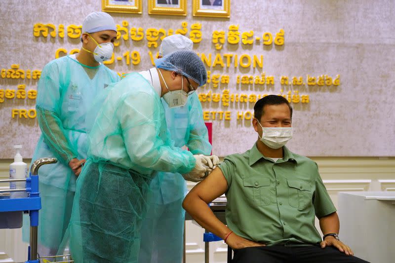 Cambodia starts its coronavirus disease vaccine rollout