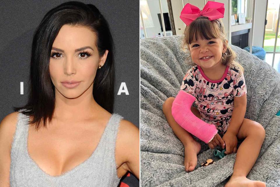 <p>Jason LaVeris/FilmMagic; scheana shay/instagram</p> Scheana Shay (L), daughter Summer (R)