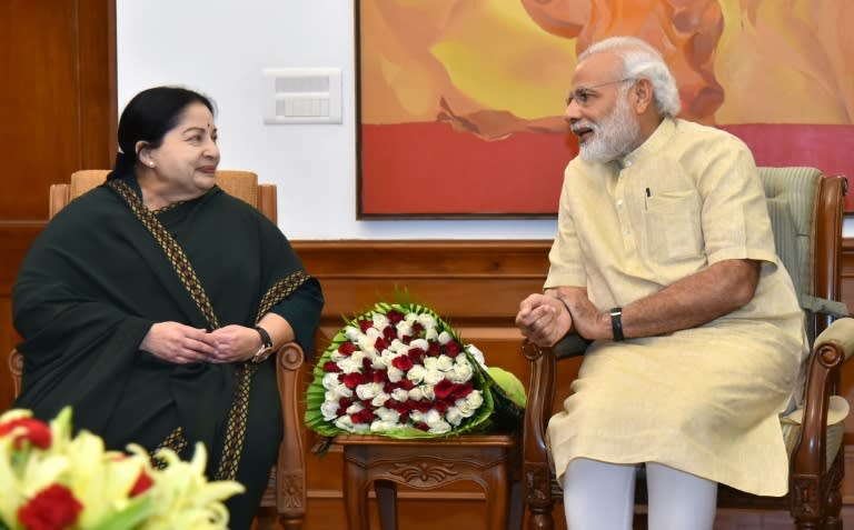 "I will always cherish the innumerable occasions when I had the opportunity to interact with Jayalalithaa ji (honorific). May her soul rest in peace," Prime Minister Narendra Modi said on Twitter