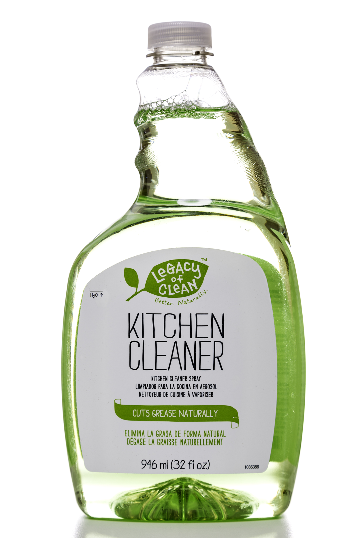 Natural kitchen cleaner