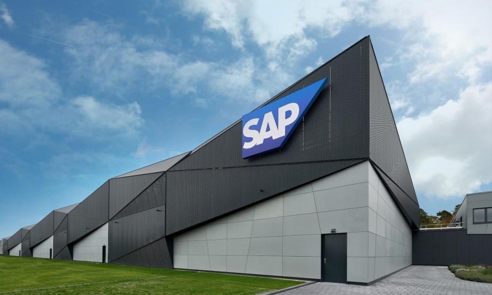 Fachada de SAP, multinacional alemana dedicada al diseño de software. Foto: Cortesía SAP