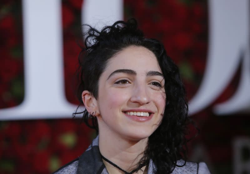 FOTO DE ARCHIVO. Emily Estefan llega a la septuagésima edición de los premios Tony en Nueva York, Estados Unidos