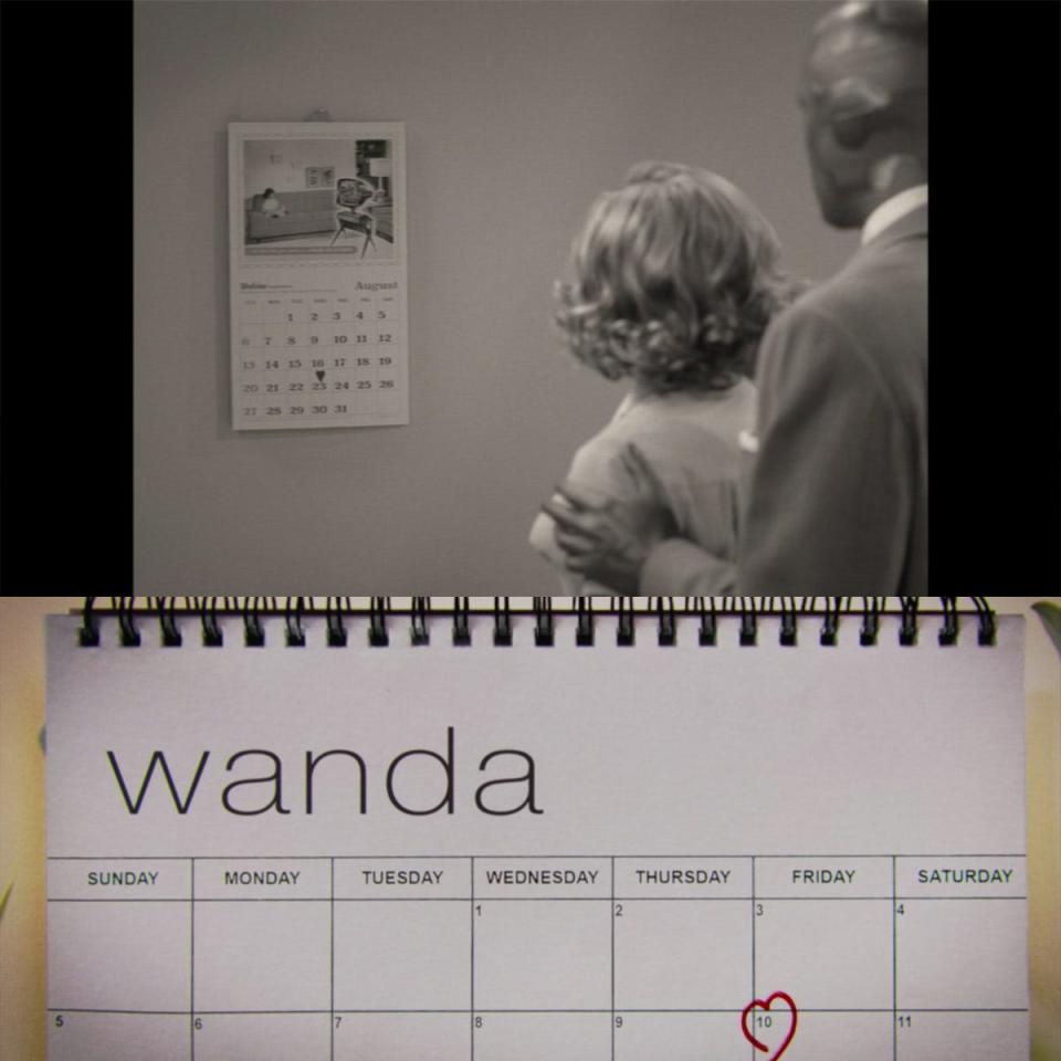 wandavision calendar