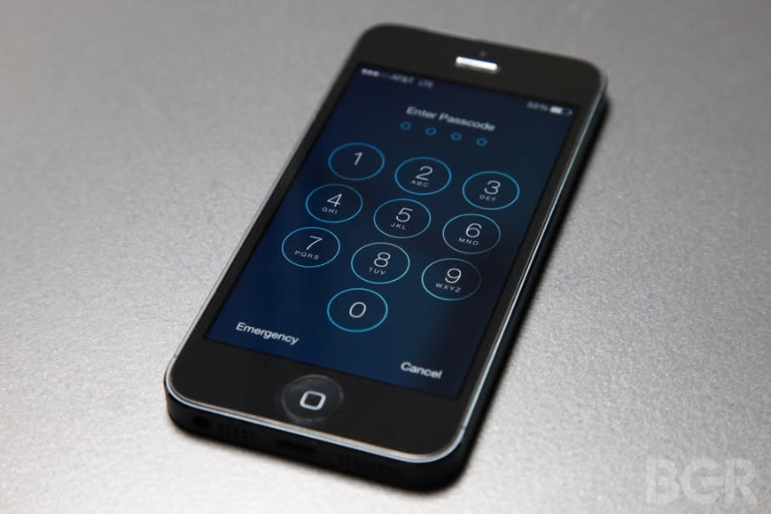 iOS 7 Security Flaw