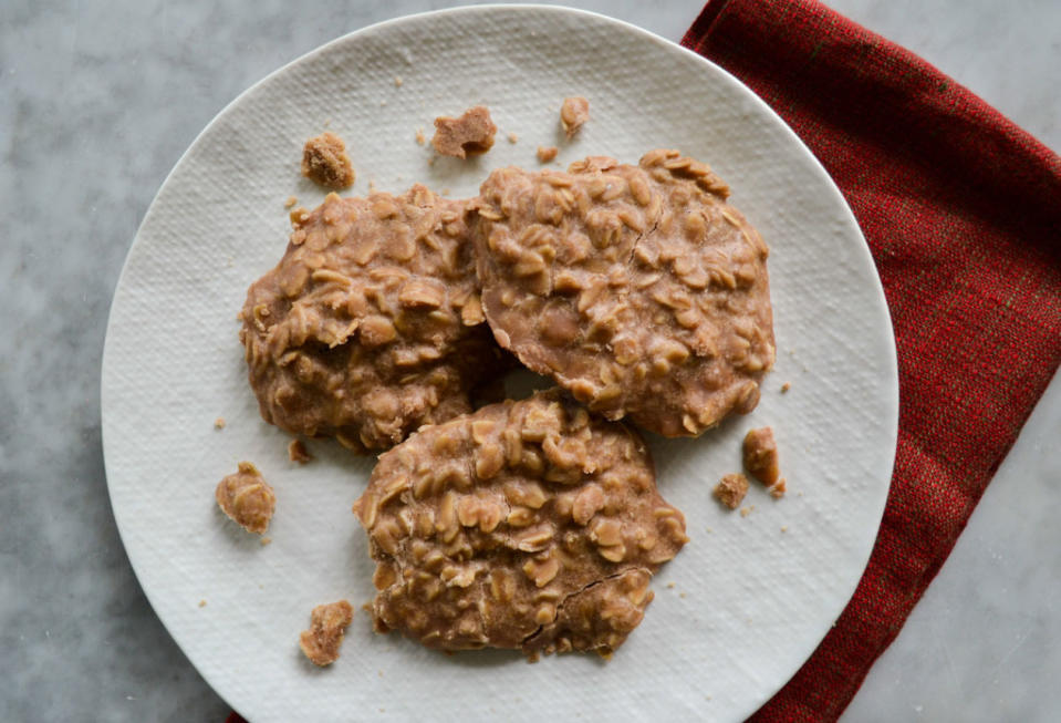 No-Bake Chocolate-Oatmeal Cookies