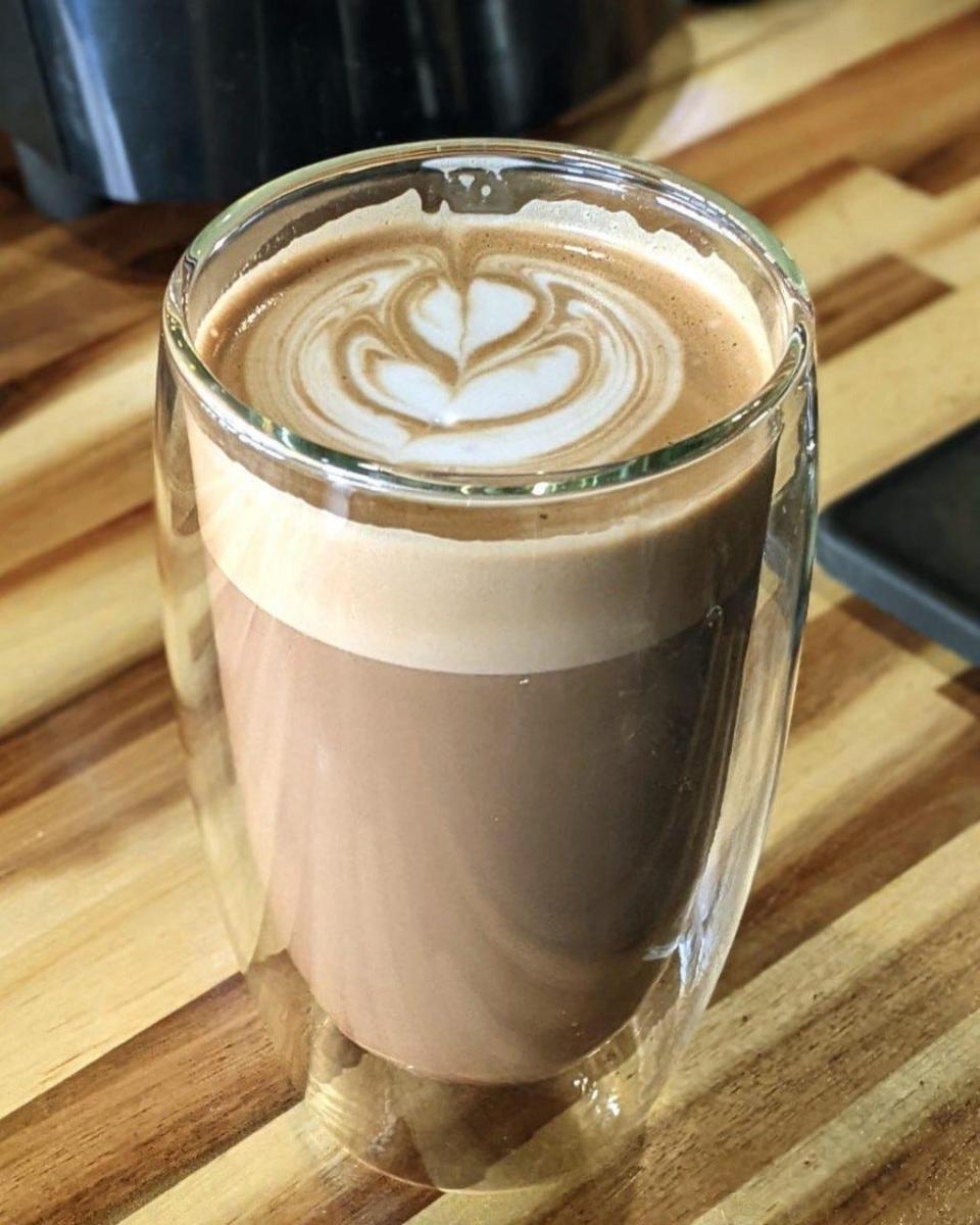 A drink from Grace Coffee Company, which is planning to open its first Milwaukee café in the Third Ward early this summer.