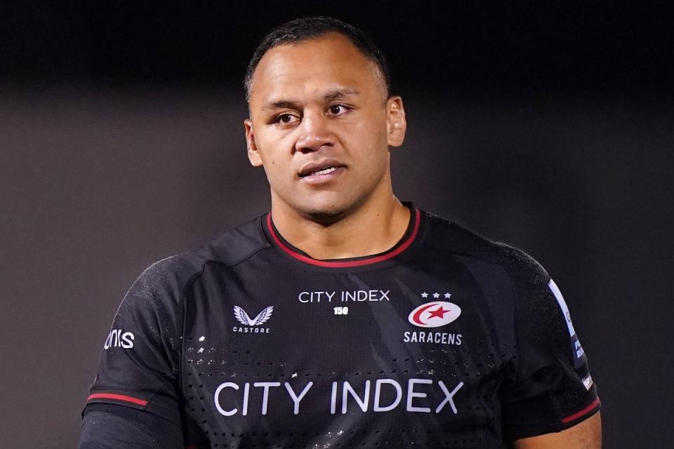 Billy Vunipola has been warned by Saracens for an incident that took place in a Spanish bar (PA Wire)
