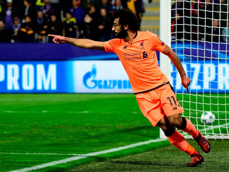 Liverpool hit seven in Maribor with Roberto Firmino, Mohamed Salah and Philippe Coutinho on the scoresheet