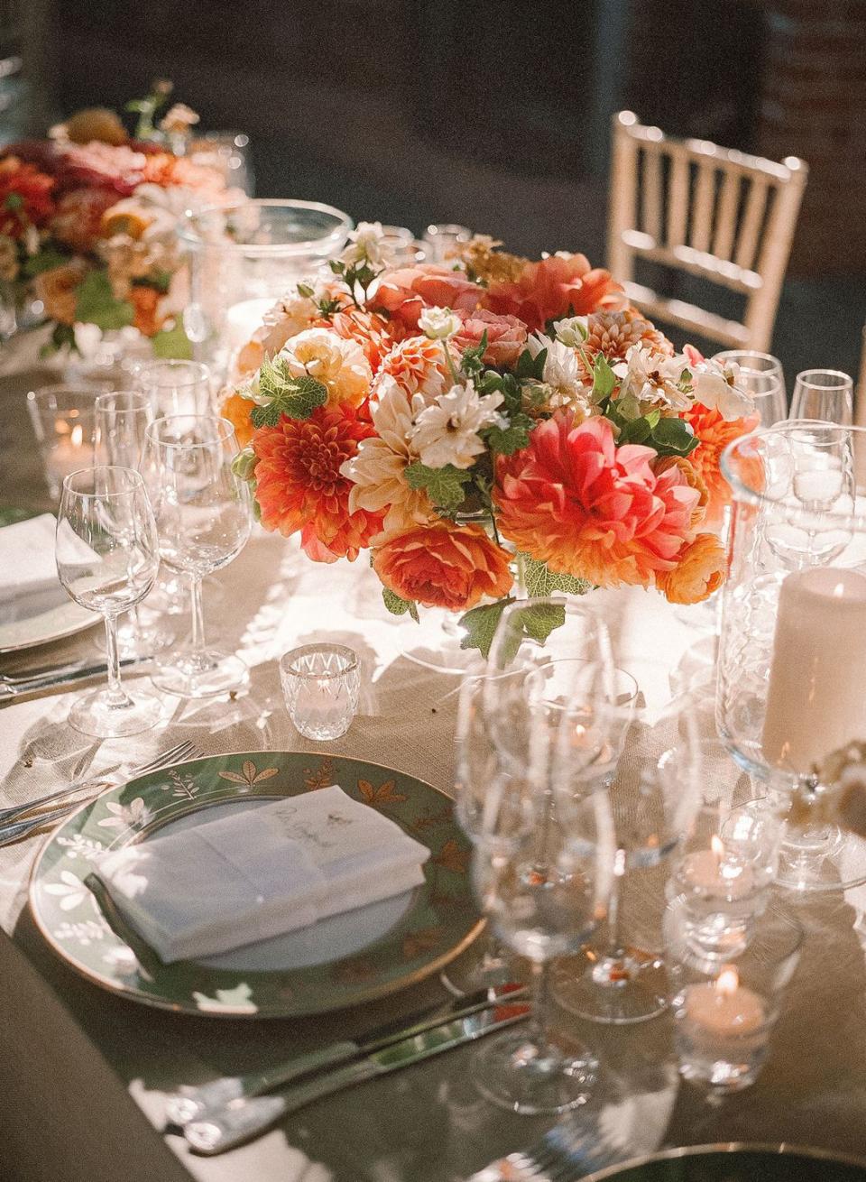 1) Pair Sherbet Hues with Ethereal Glassware