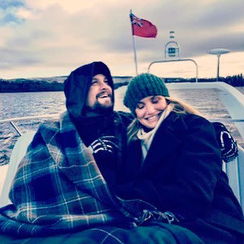 Benji Madden Instagram Cameron Diaz and husband Benji Madden
