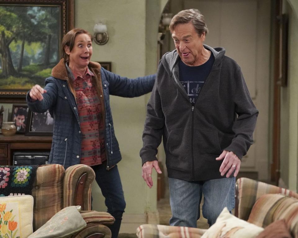 the conners season five starring laurie metcalf and john goodman