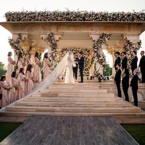 <p>In honour of their second wedding anniversary, Nick Jonas shared a stunning snapshot from the couples 2018 wedding.</p><p><a href="https://www.instagram.com/p/CIQINHljSHh/" rel="nofollow noopener" target="_blank" data-ylk="slk:See the original post on Instagram;elm:context_link;itc:0;sec:content-canvas" class="link ">See the original post on Instagram</a></p>