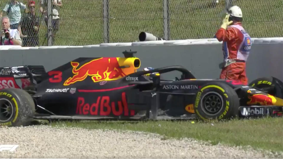 Ricciardo had another shocker. Image: F1