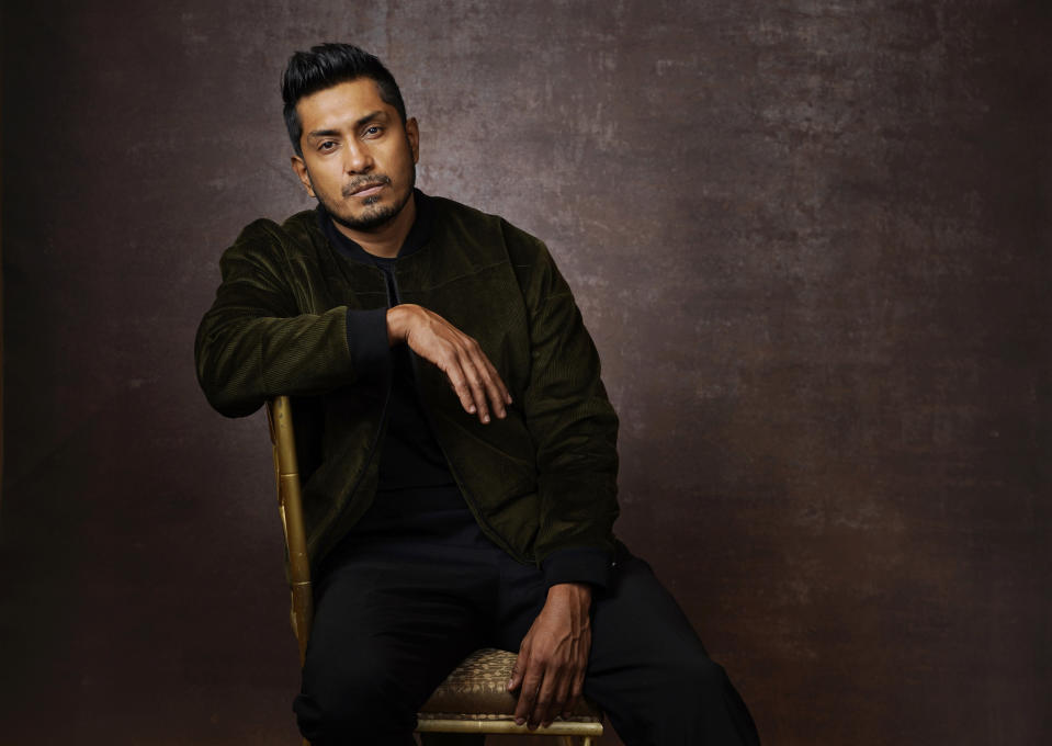 Tenoch Huerta poses for a portrait on Friday, Oct. 28, 2022, in Beverly Hills, Calif. Huerta has been named one of The Associated Press' Breakthrough Entertainers of 2022. (AP Photo/Chris Pizzello)