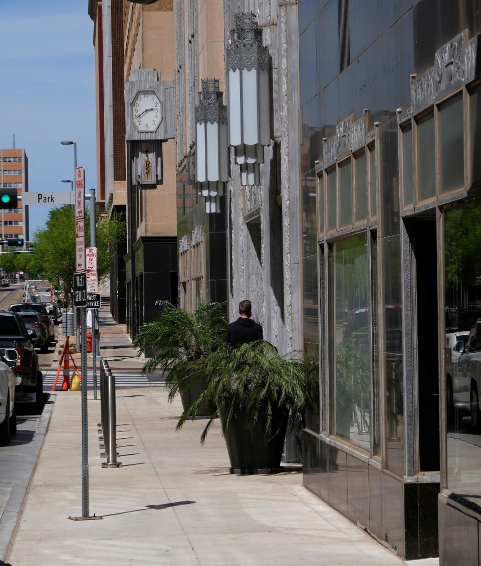 Robinson Avenue passes through the heart of downtown Oklahoma City.