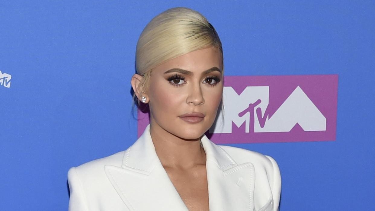 Kylie Jenner bei den MTV Video Music Awards 2018 in New York. Foto: Evan Agostini