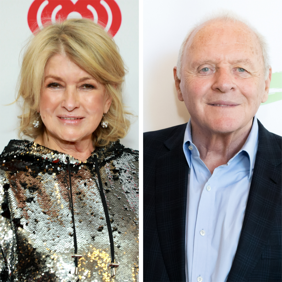 Anthony Hopkins could have ended up with Martha Stewart, if he wasn't such a horrifyingly good actor.