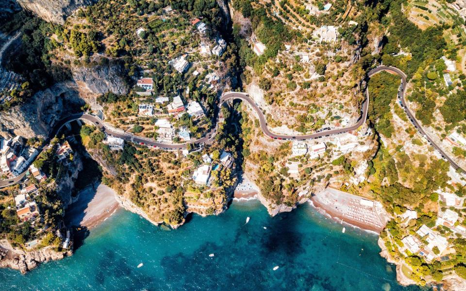 The Amalfi coast is one of the most picturesque in the world