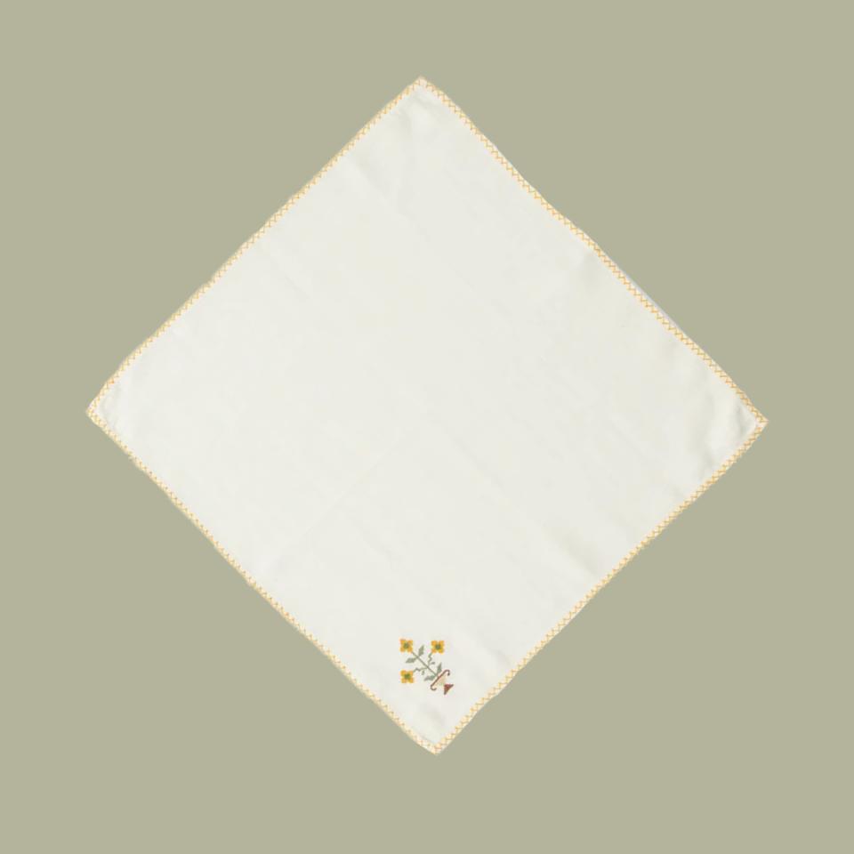 March Bouquet Amber Napkins