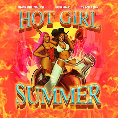 "Hot Girl Summer" by Megan Thee Stallion feat. Nicki Minaj & Ty Dolla $ign (2019) [Clean]