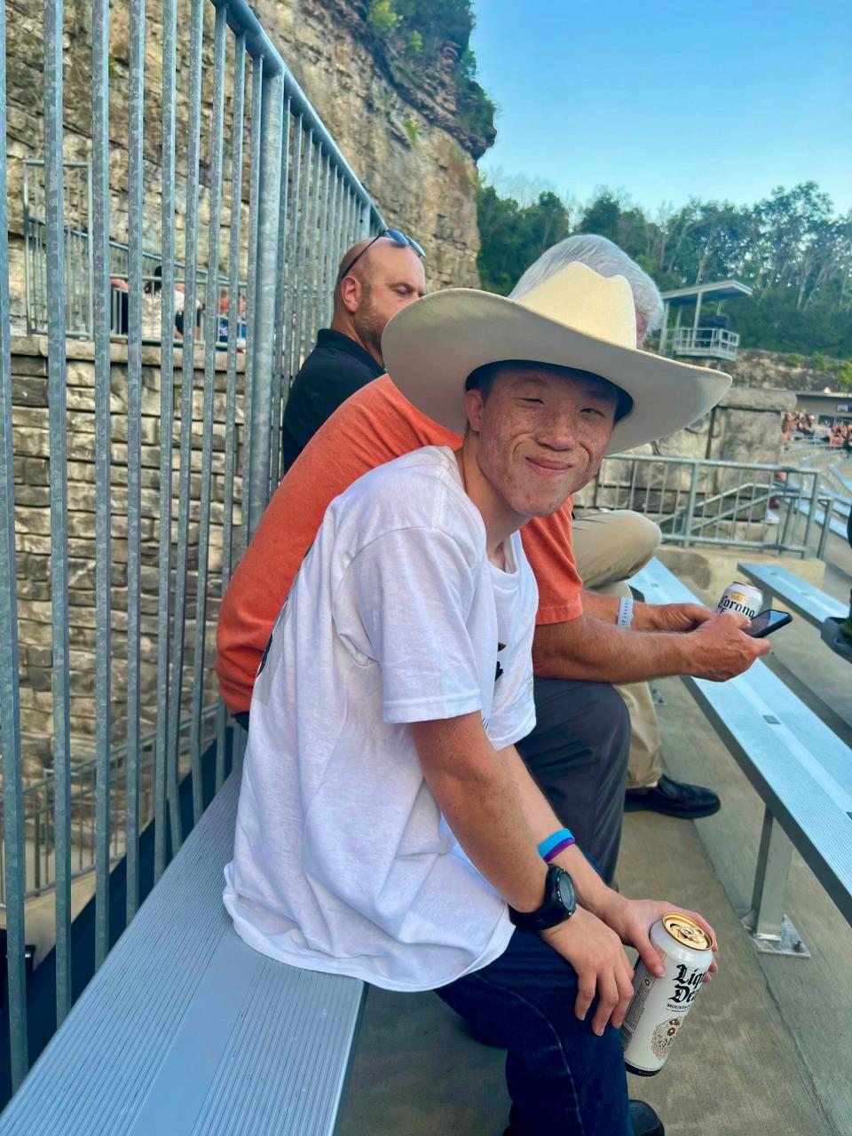 Will Spiess attends a Dwight Yoakam concert, one of his favorite musical artists, which also included bands ranging from Garth Brooks to AC/DC.