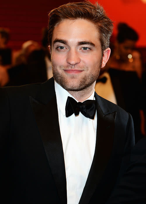 Following Lewis Hamilton was the ‘Twilight’ actor Robert Pattinson.