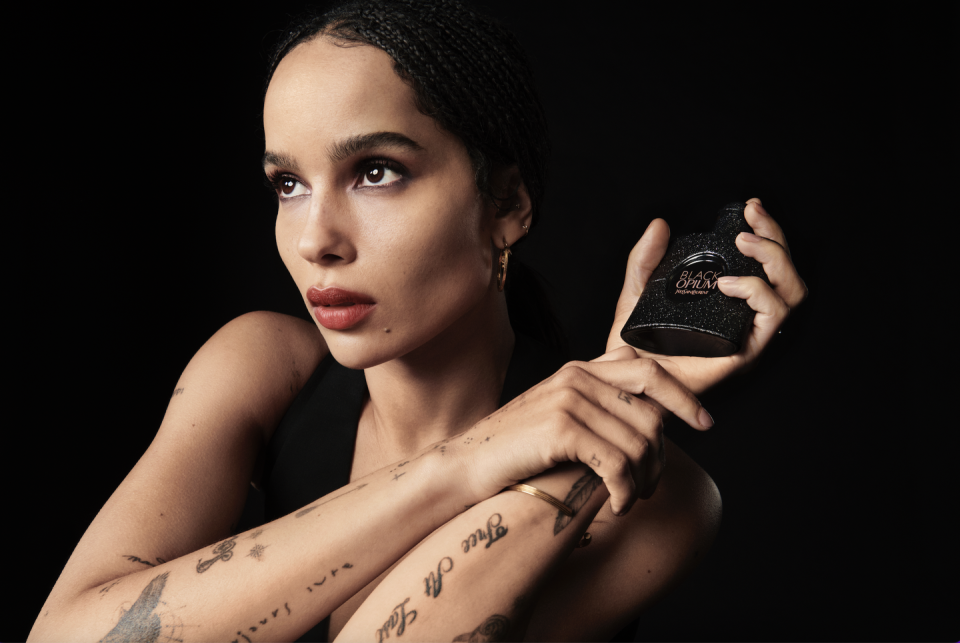 zoe kravitz for ysl beauty