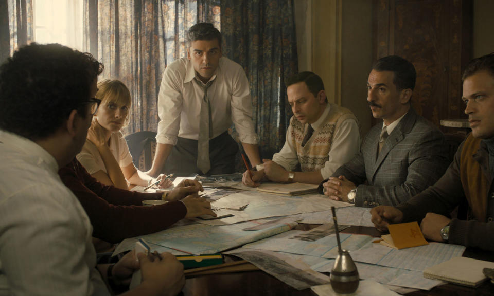 Nick Kroll stars in Operation Finale with Oscar Isaac