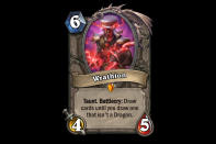 <p>At first glance, Wrathion seems insane. But consider that even the most popular Dragon decks – Priest and Warrior – only run eight to ten Dragons in their lists. That means, at any given time, you've got somewhere around a one in three chance of drawing more than one card. Is that worth it for a 6 mana 4/5? We're not so sure. </p>