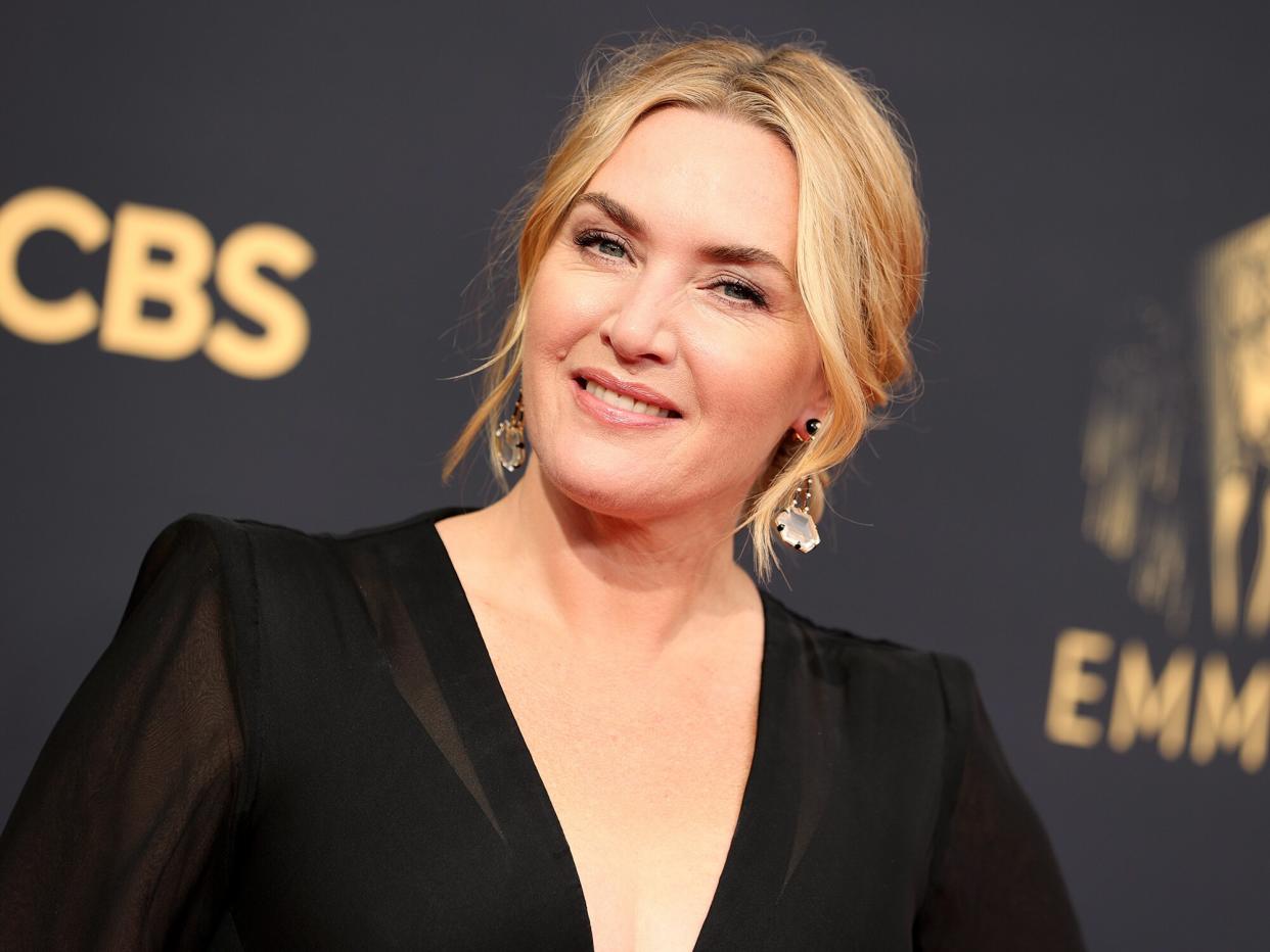 Kate Winslet attends the 73rd Primetime Emmy Awards at L.A. LIVE on September 19, 2021 in Los Angeles, California