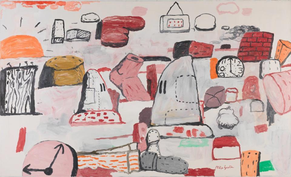 Philip Guston, Flatlands , 1970 (The Estate of Philip Guston)