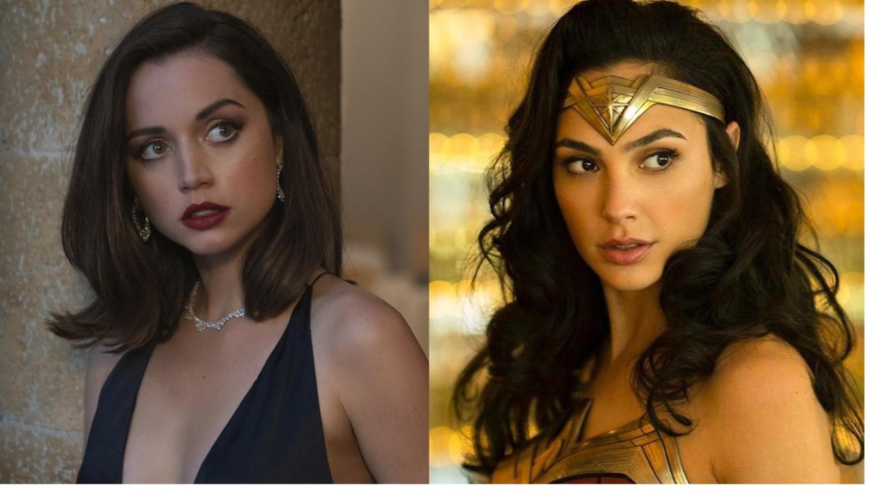  Ana de Armas in No Time To Die/ Gal Gadot in Wonder Woman 1984 