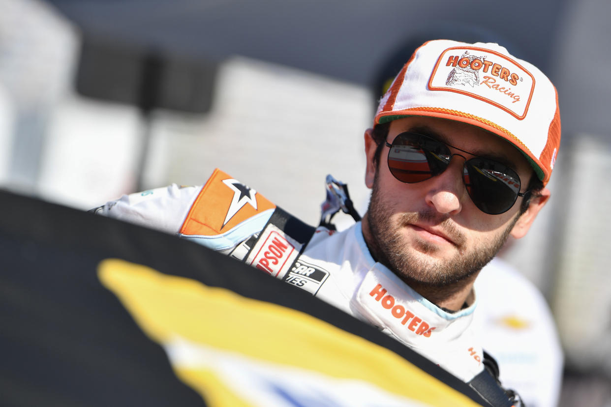 Chase Elliott thinks there should be fewer NASCAR races during the NFL season. (Photo by Logan Riely/Getty Images)