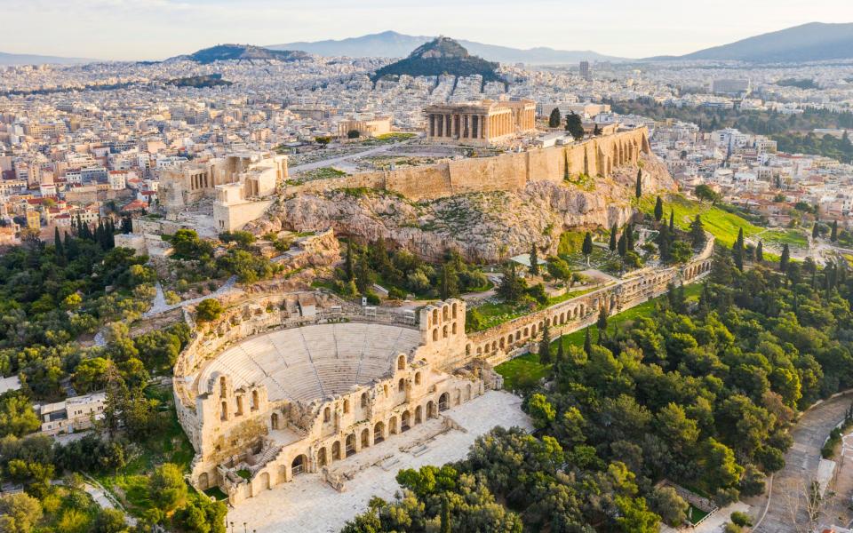 Acropolis of Athens, Greece