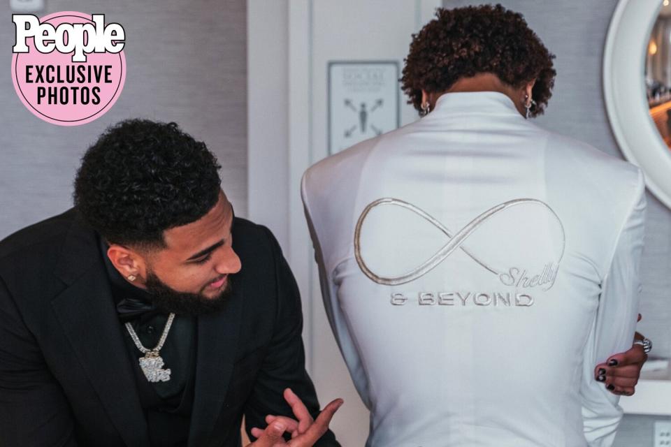 NBA star Kelly Oubre Jr wedding photos exclusive