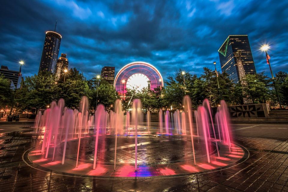 Fountain in Atlanta, Georgia