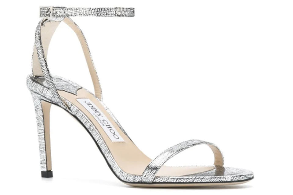 Jimmy Choo, silver sandals