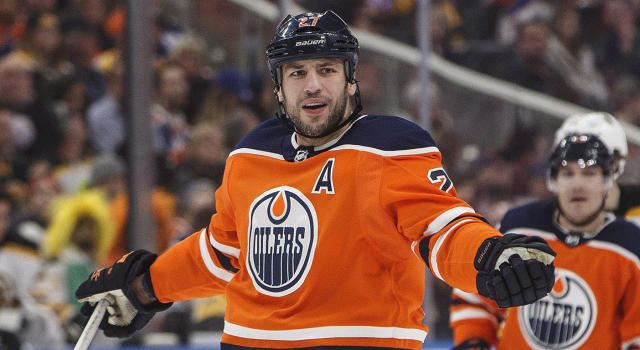 Hockey player Milan Lucic joins Edmonton Oilers