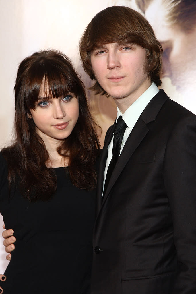 Revolutionary Road LA Premiere 2008 Zoe Kazan Paul Dano