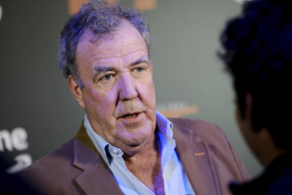 Co-host Jeremy Clarkson attends Amazon Studio's "The Grand Tour" season two premiere screening and party at Duggal Greenhouse on Thursday, Dec. 7, 2017, in New York. (Photo by Evan Agostini/Invision/AP)