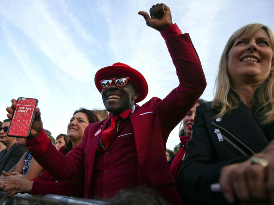 Jeremy Corbyn's Brighton rally might just have been the coolest night in British political history