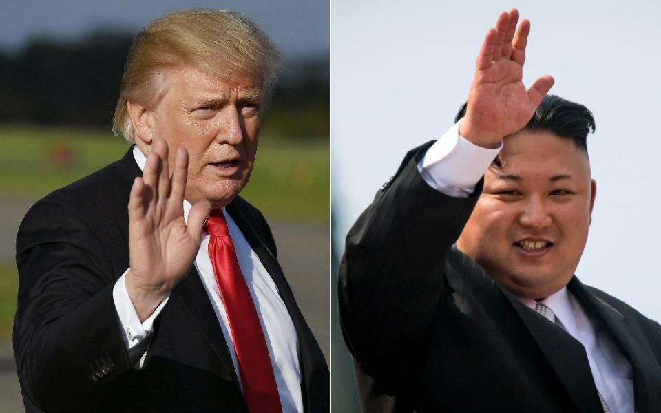 <p><span><span><span><span>美國總統唐納德·特朗普（Donald Trump）和北韓領導人金正恩（Kim Jong-Un）近幾個月來越來越私人的侮辱（法新社照片/曼德爾·顏，教育署瓊瓊）</span></span></span></span> </p>