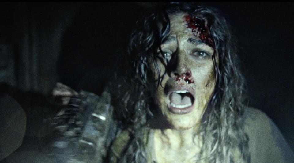 Callie Hernandez as Lisa Arlington in “Blair Witch.” (Clover Films)