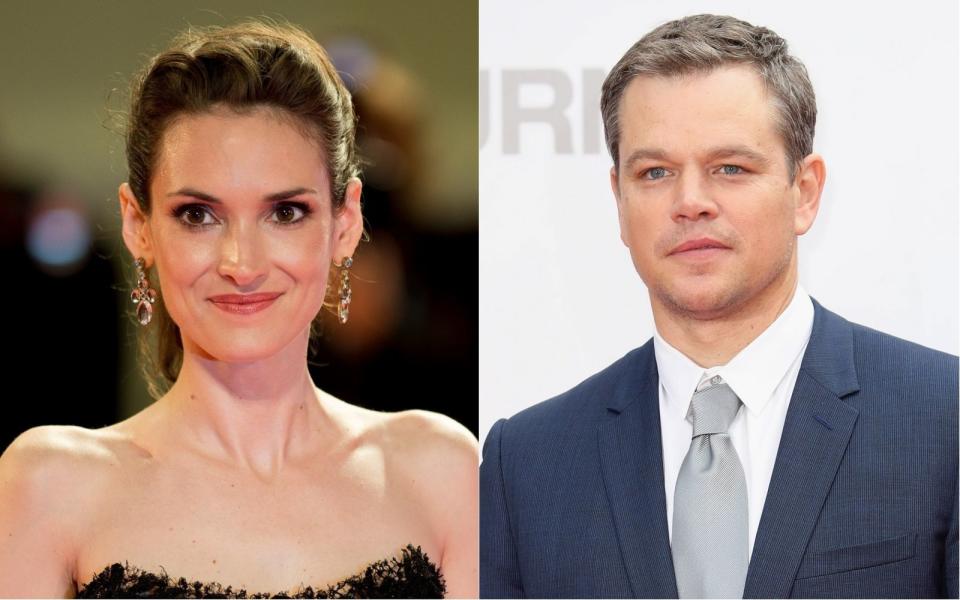 Ende der 90er-Jahre datete Winona Ryder zwei Jahre lang Matt Damon. Gwyneth Paltrow, damals wie bereits erwähnt Herzdame von Damons Kumpel Ben Affleck, soll die beiden bekannt gemacht haben. Unklar ist, ob dann eventuell Penelope Cruz, mit der Damon "All die schönen Pferde" drehte, der Trennungsgrund war. (Bild: Ian Gavan/Chris Jackson/Getty Images)