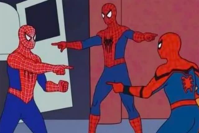 <p>Marvel</p> 'Spider-Man' Pointing Meme