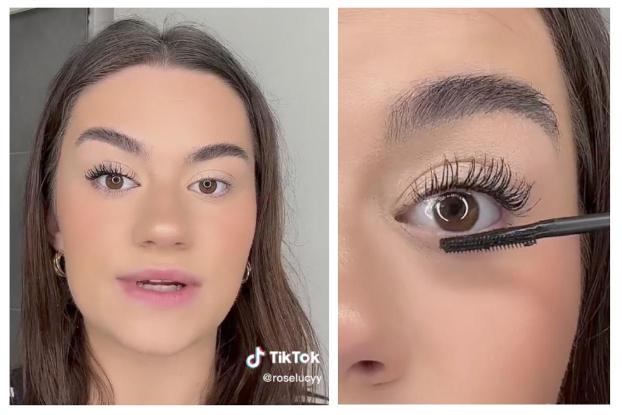 Le nouveau mascara de L'Oréal fait le buzz sur les réseaux sociaux. (Photo : TikTok)