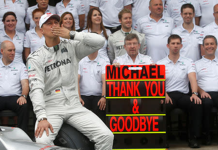 Formula One pays tribute to Schumacher at 50