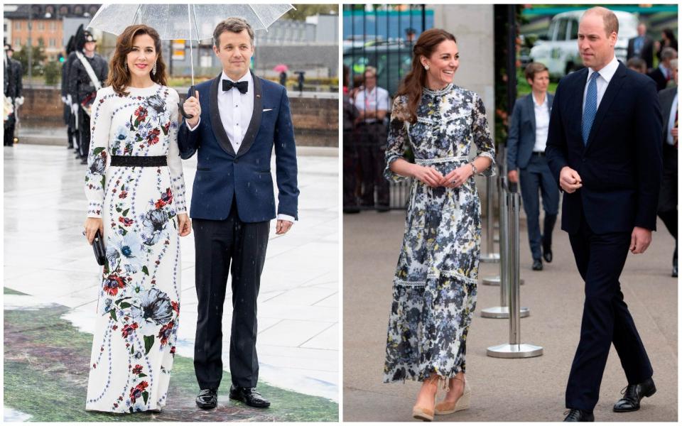 Both royals are big fans of British brands like Erdem