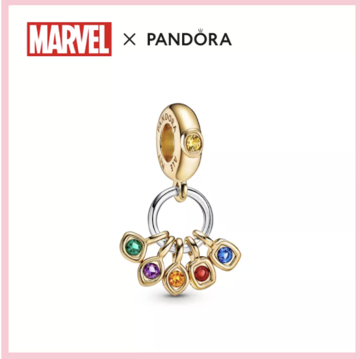 Marvel x Pandora The Avengers Infinity Stones Dangle Charm. PHOTO: Lazada