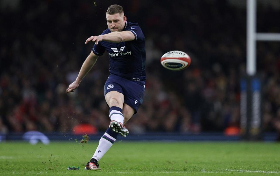 Finn Russell - Finn Russell jokes Murrayfield needs a roof after Scotland's historic win in Wales